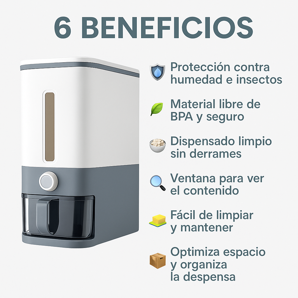 DISPENSADOR DE ARROZ FreshKeeper