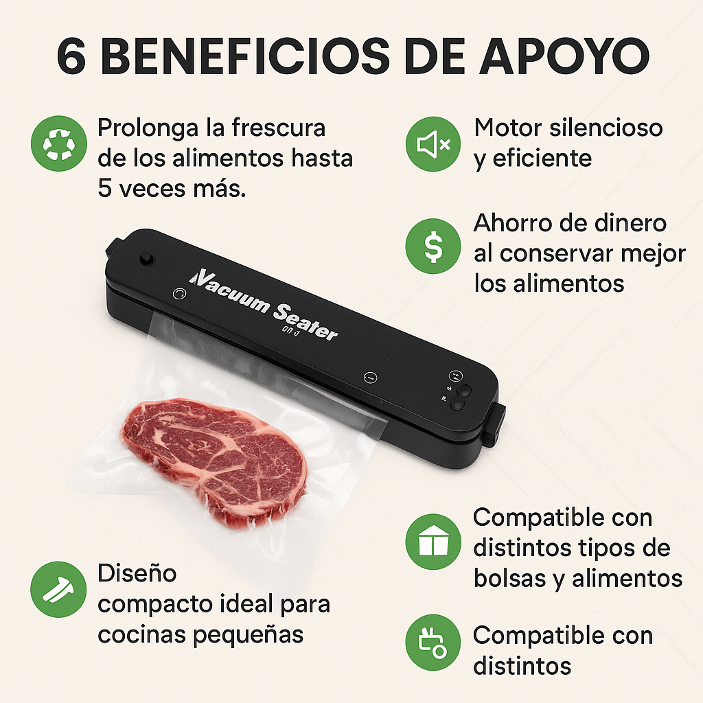 SELLADORA AL VACIO FreshGuard Pro™