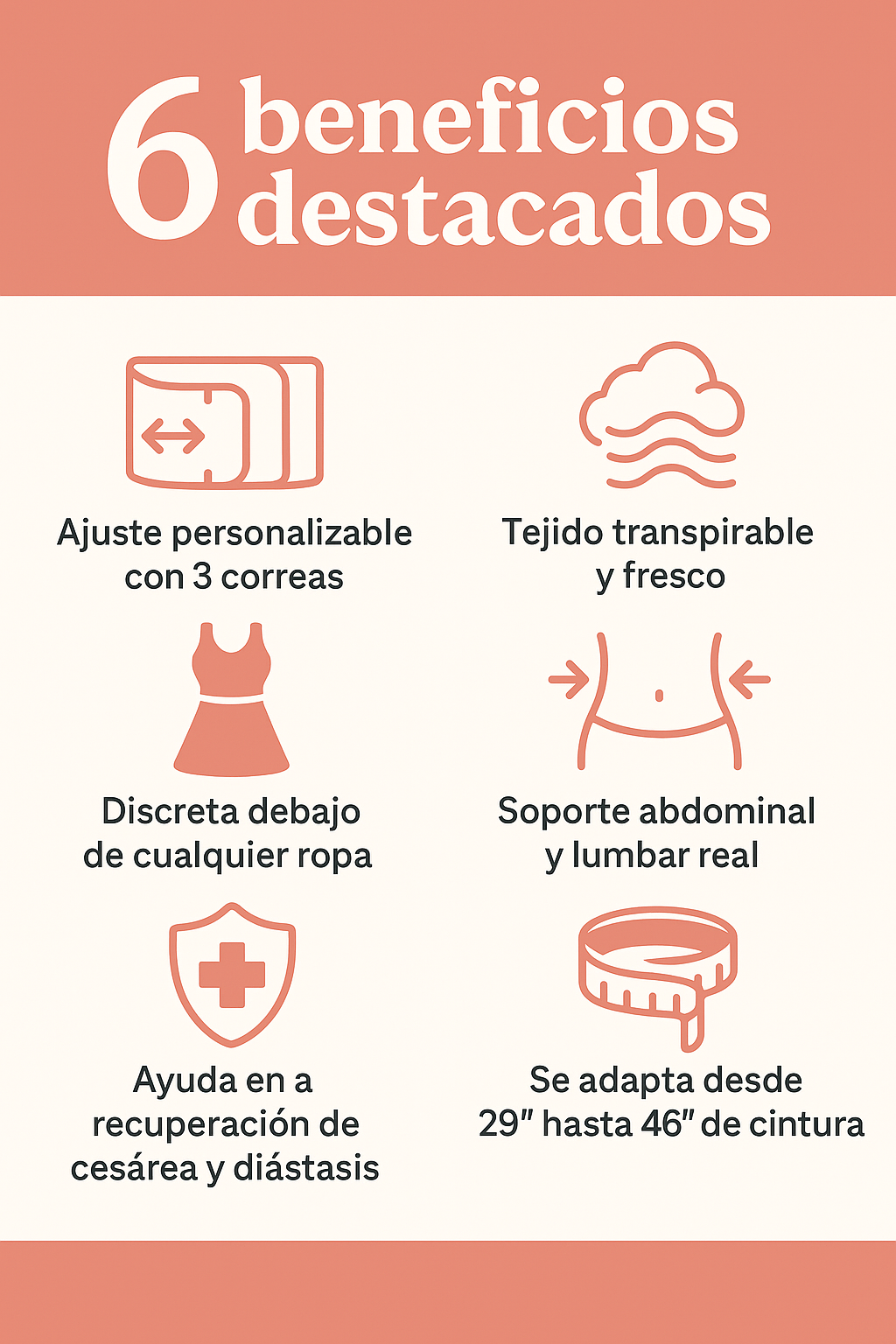 FAJA POSTPARTUM SIBOTE MamáFirme RD