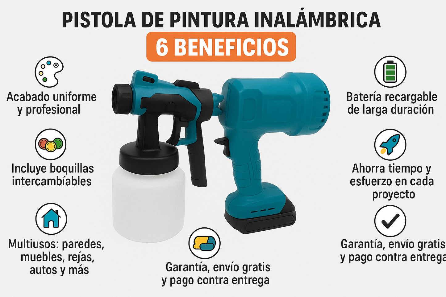 PISTOLA DE PINTURA EcoSpray