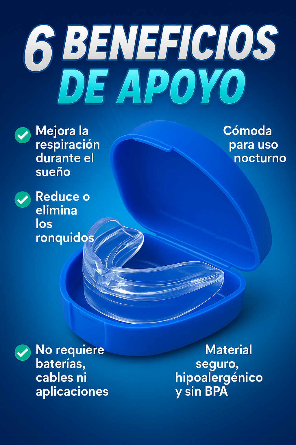 BUCAL ANTIRONQUIDOS DormiFácil