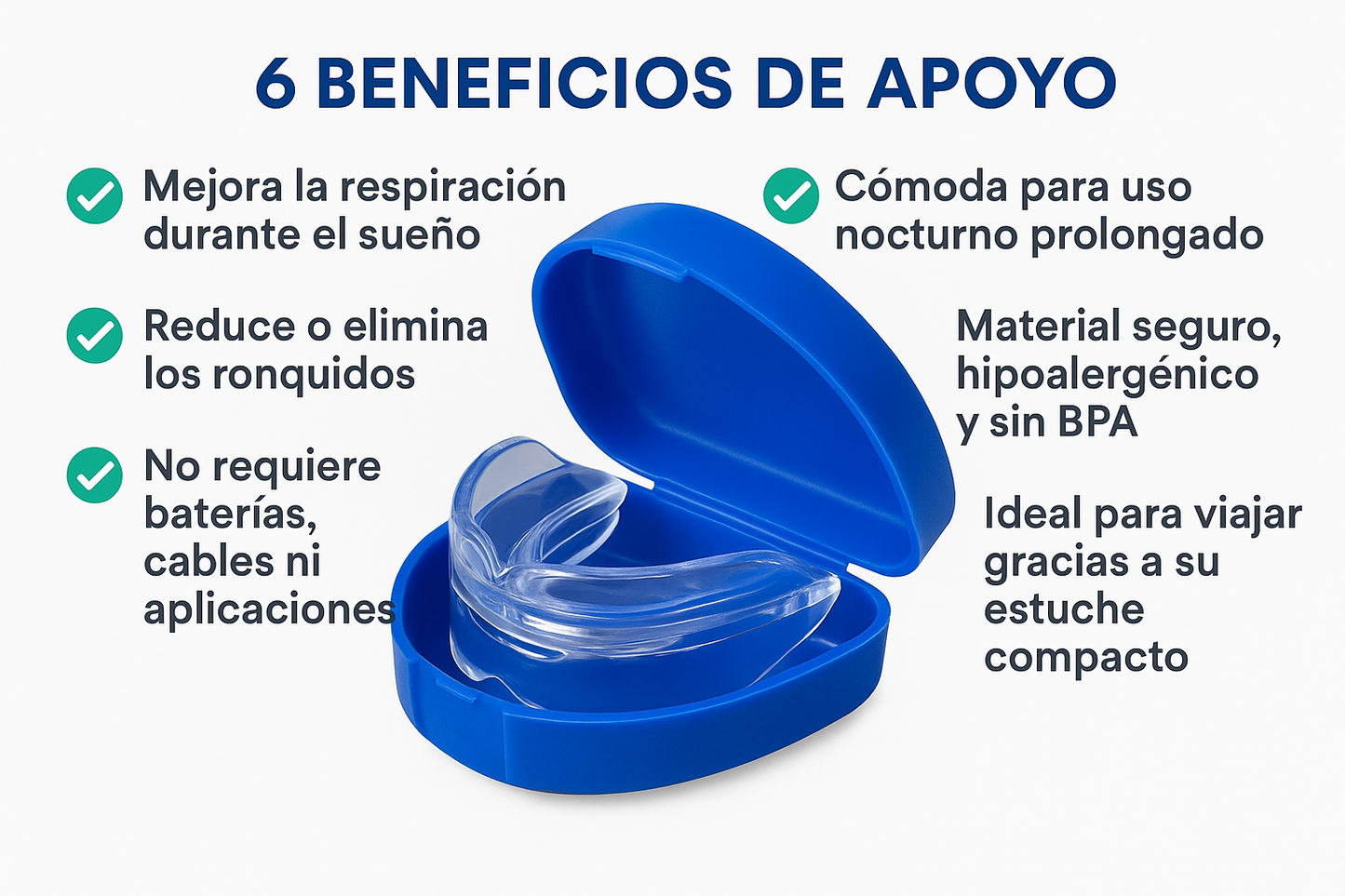 BUCAL ANTIRONQUIDOS DormiFácil