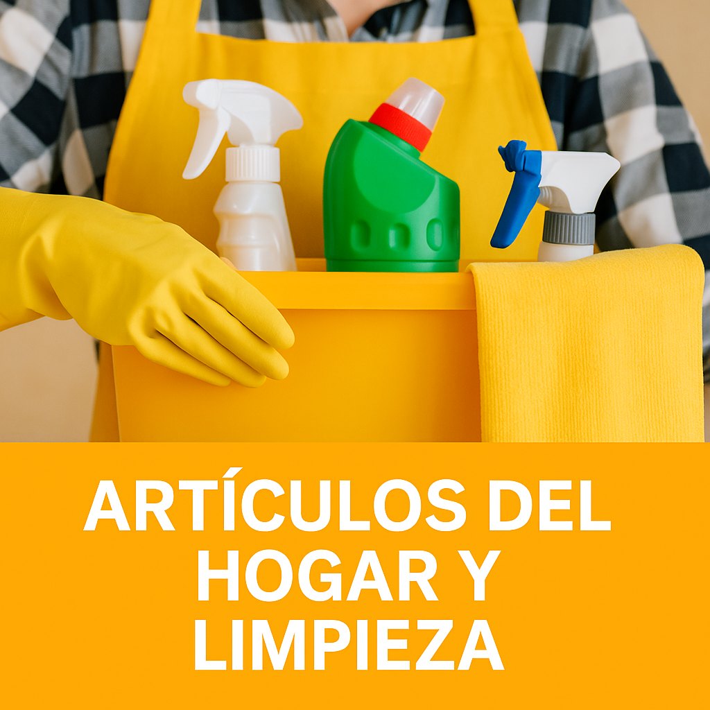 Artículos de hogar y limpieza