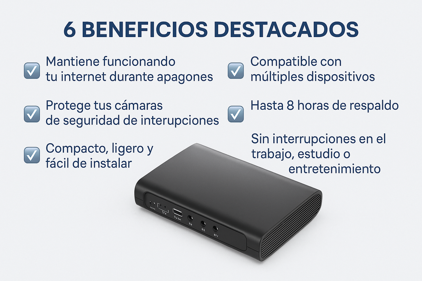 MINI UPS 15000MAH HNE-033 VoltGuard Pro