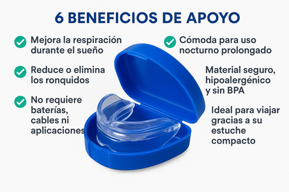 BUCAL ANTIRONQUIDOS DormiFácil